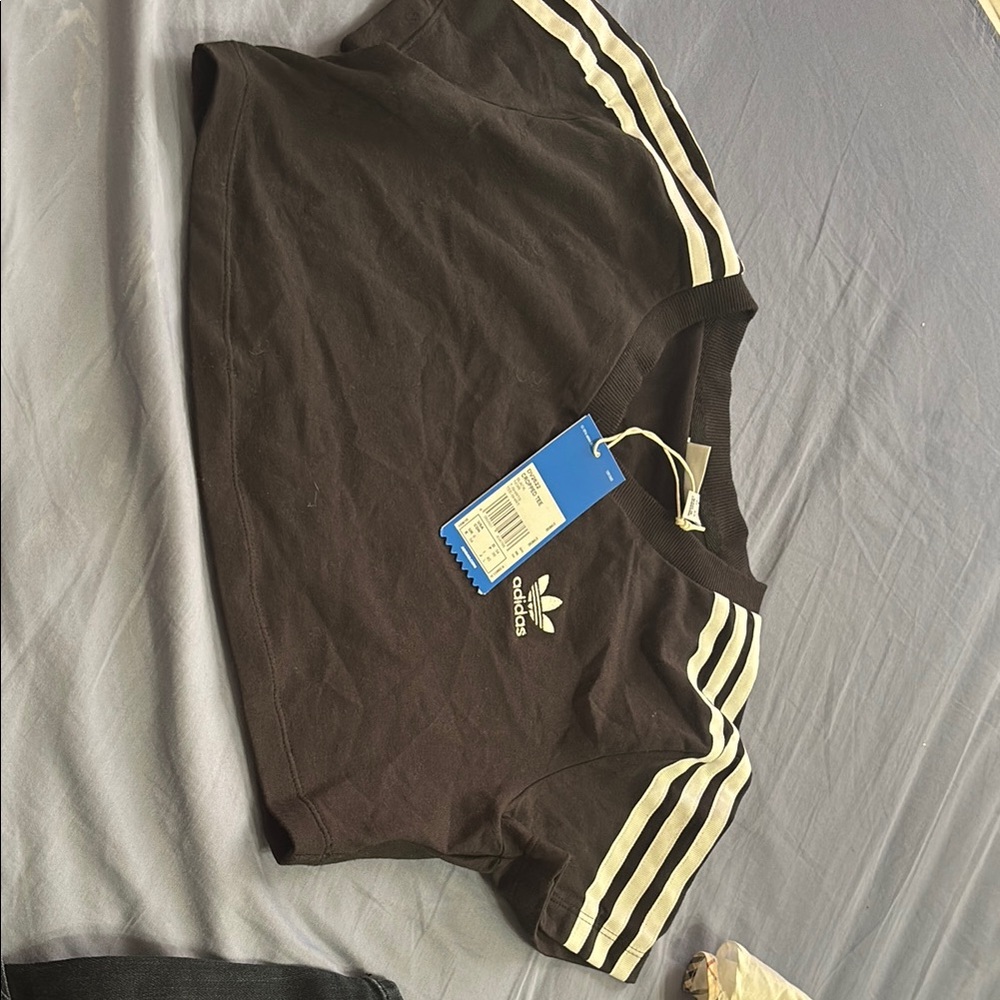 Adidas Black Crewneck Sweater